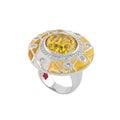 Sunburst Cocktail Ring