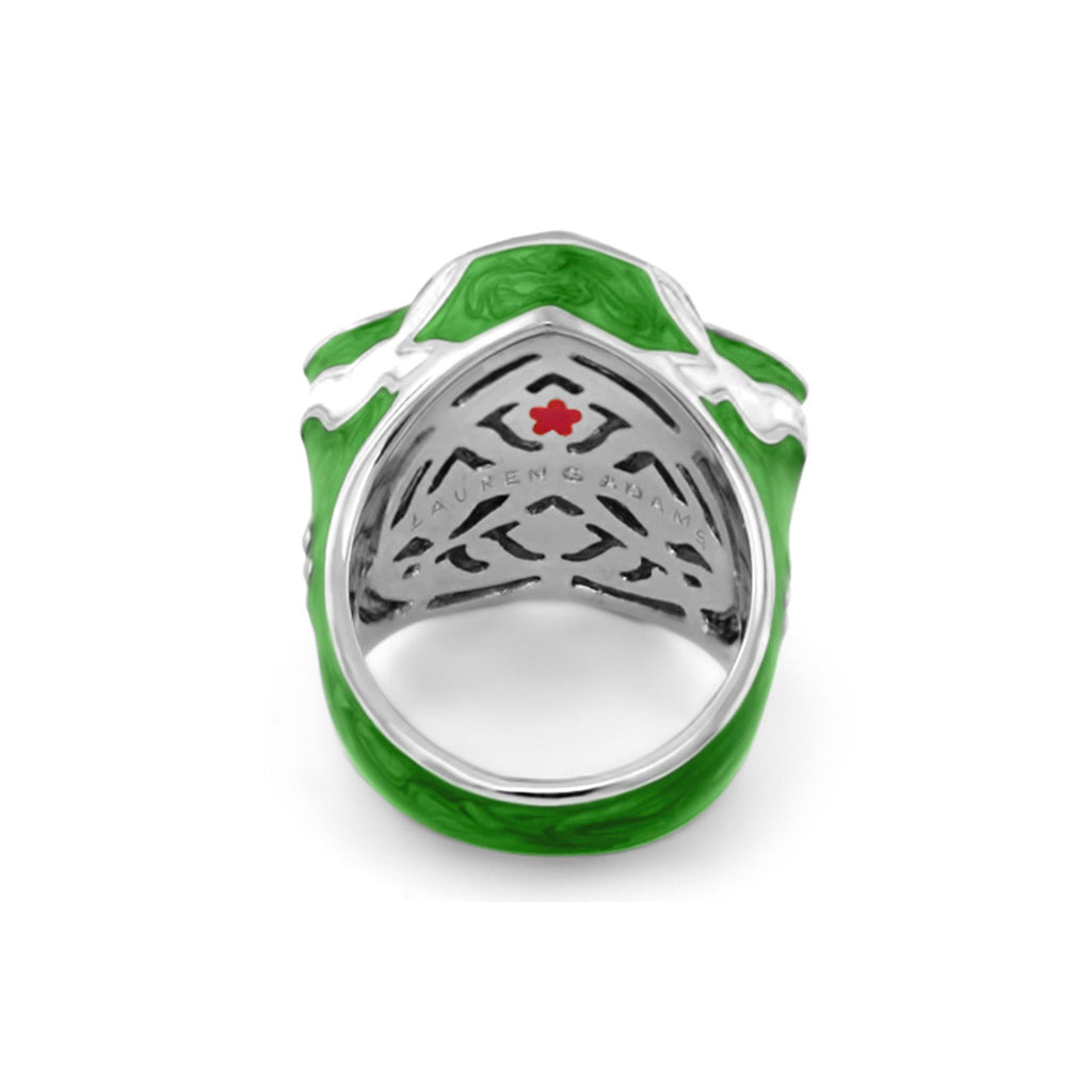 Peace and Dove Cocktail Ring