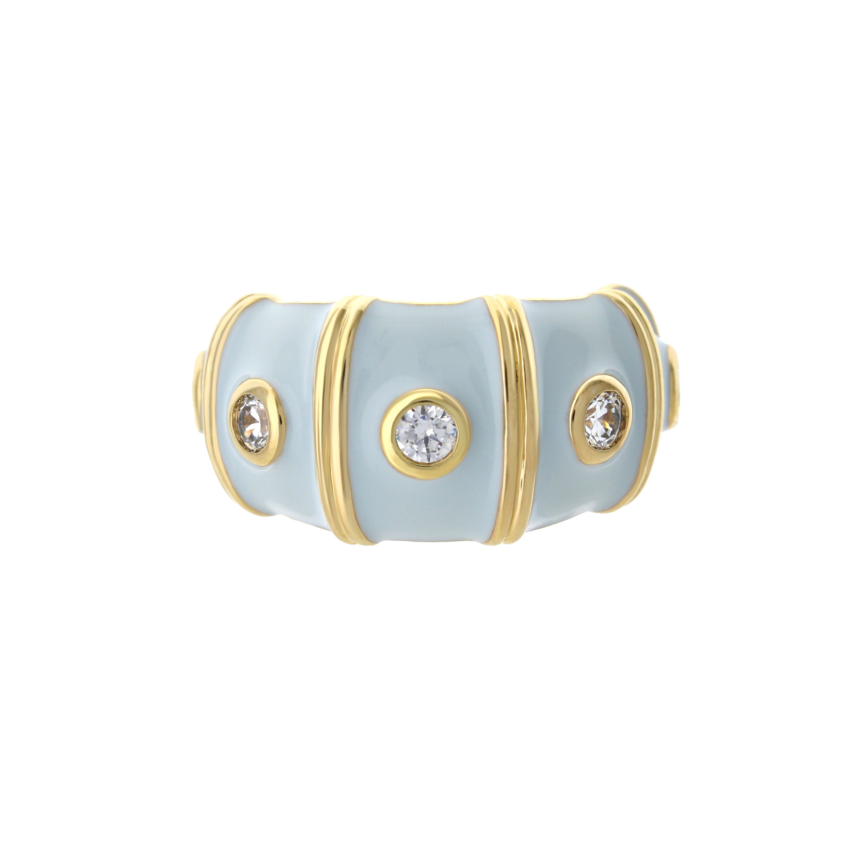 Tiny Dots Band Ring