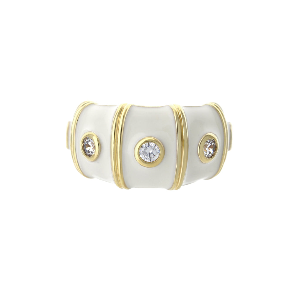 Tiny Dots Band Ring