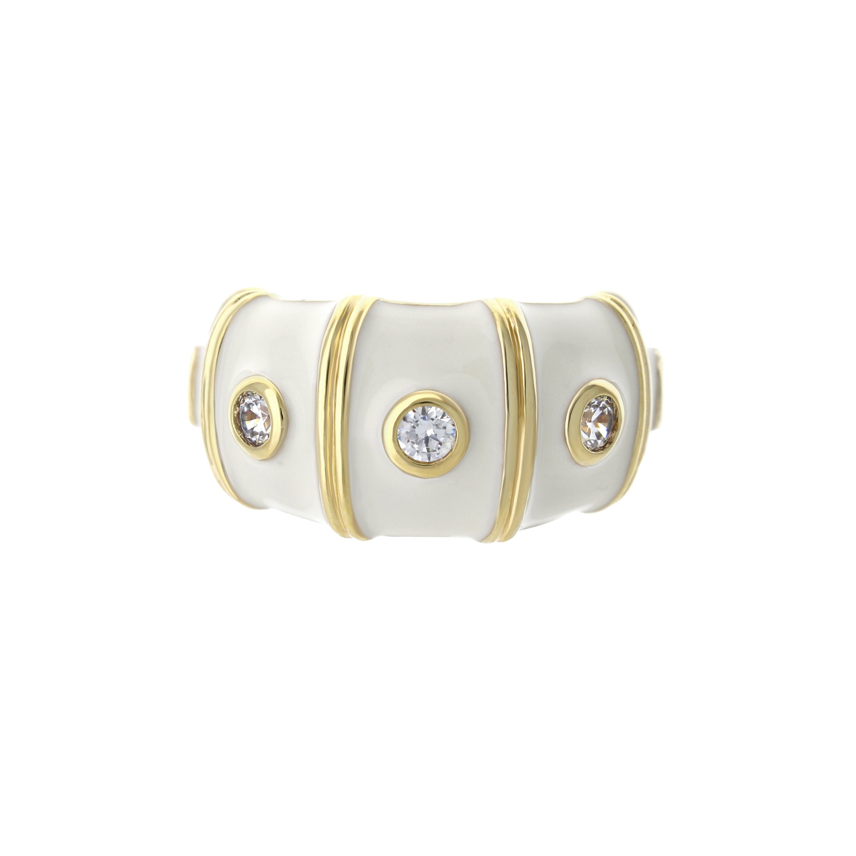Tiny Dots Band Ring