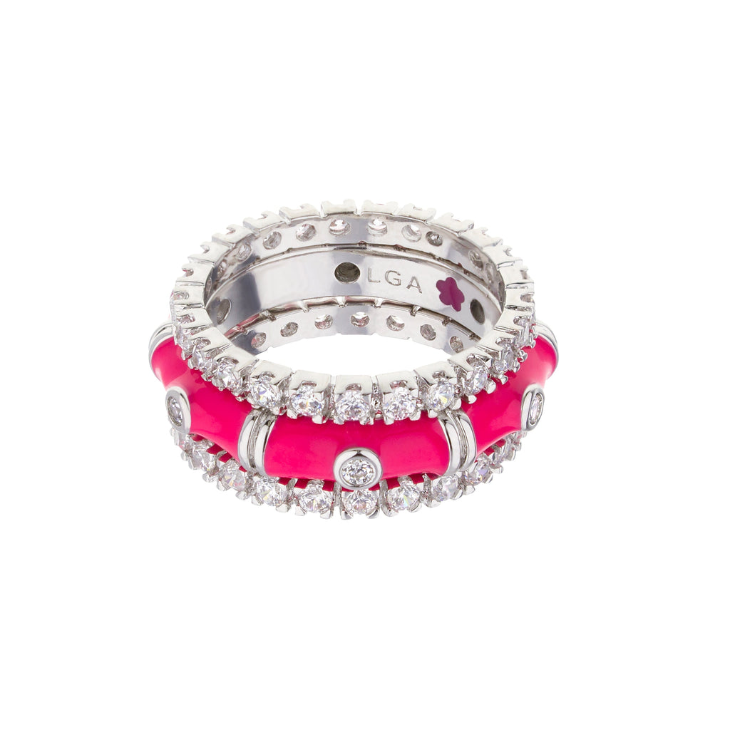 Tiny Dots Ring Set