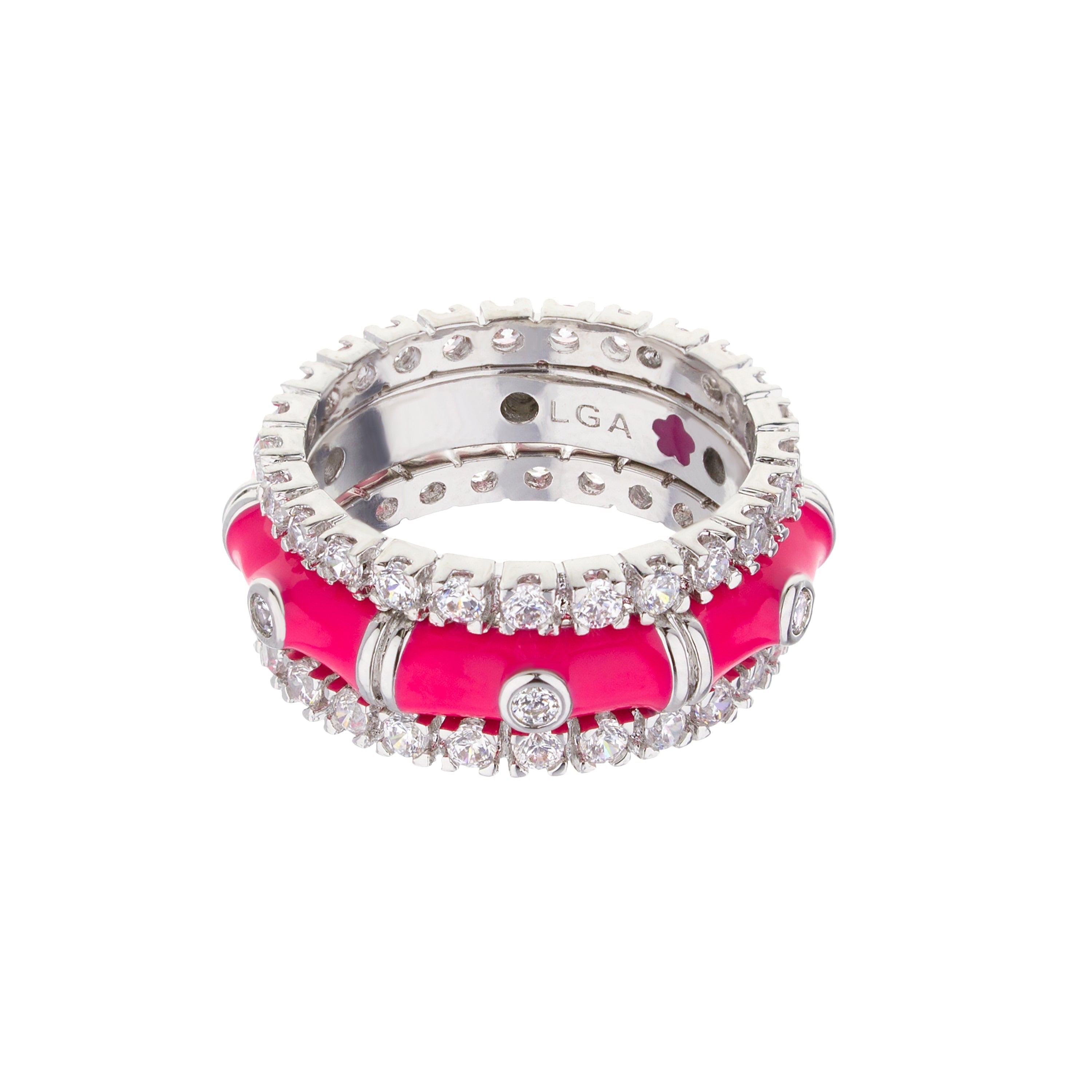 Tiny Dots Ring Set
