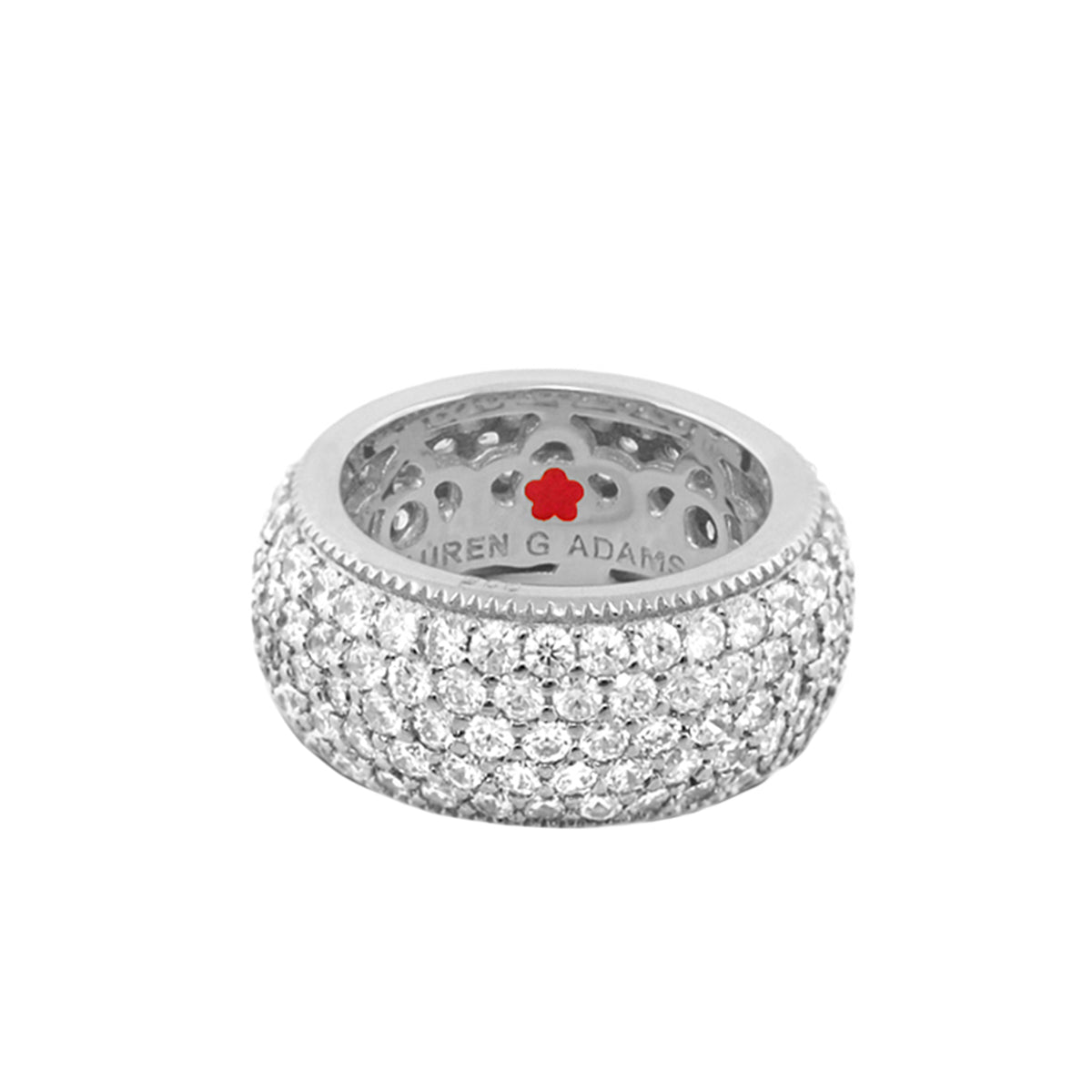 Glamour Pave Band Ring
