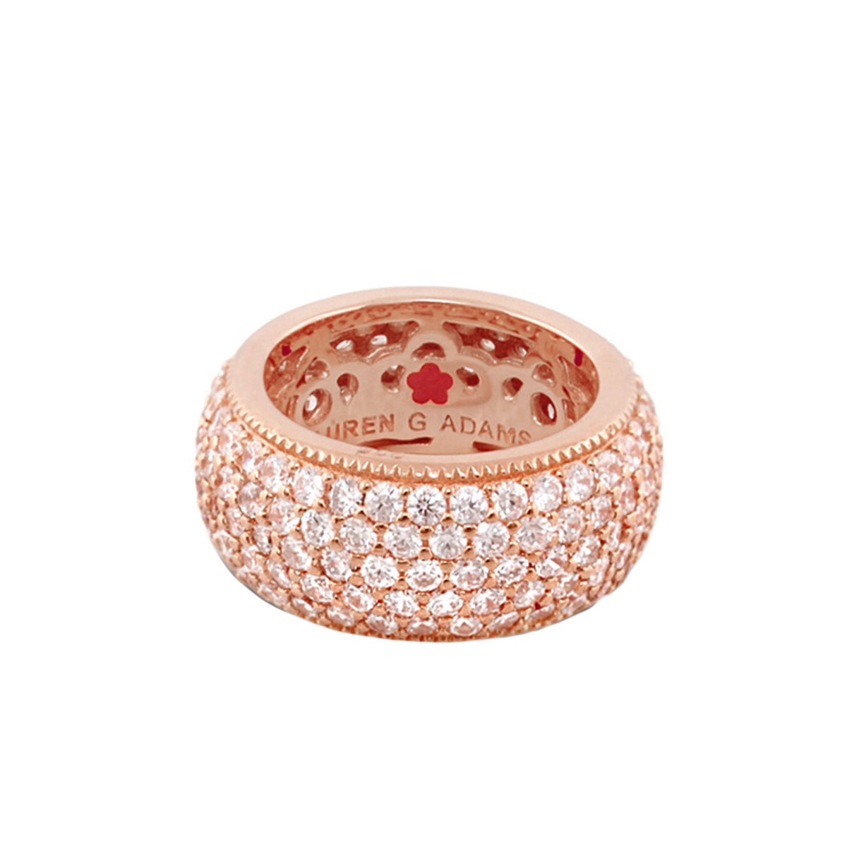 Glamour Pave Band Ring