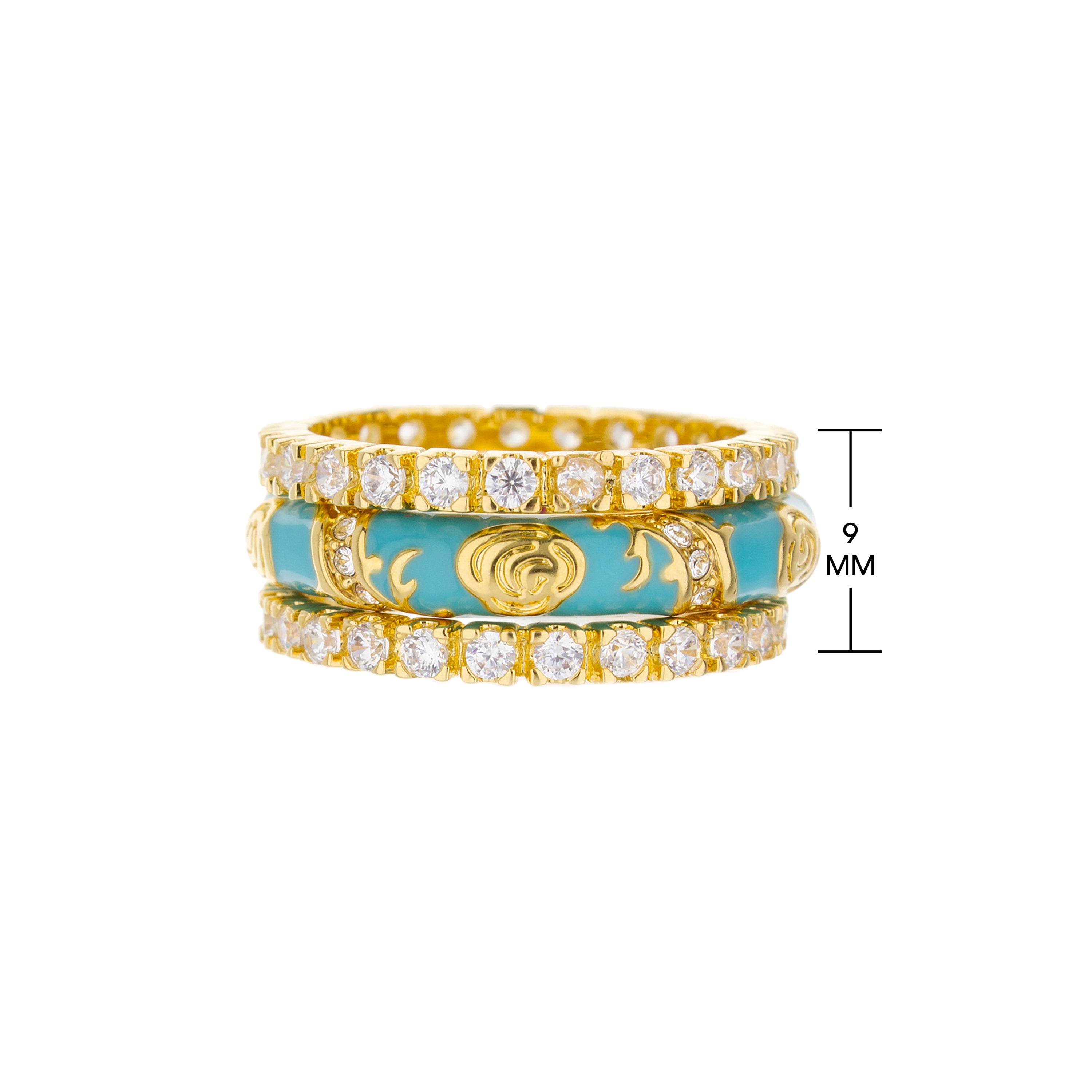 Stackable Fiesta Ring Set