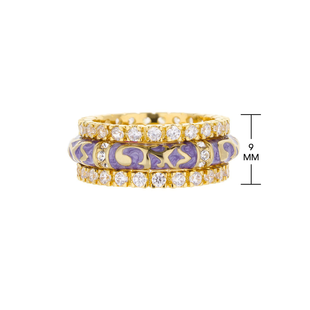 Stackable Fiesta Ring Set