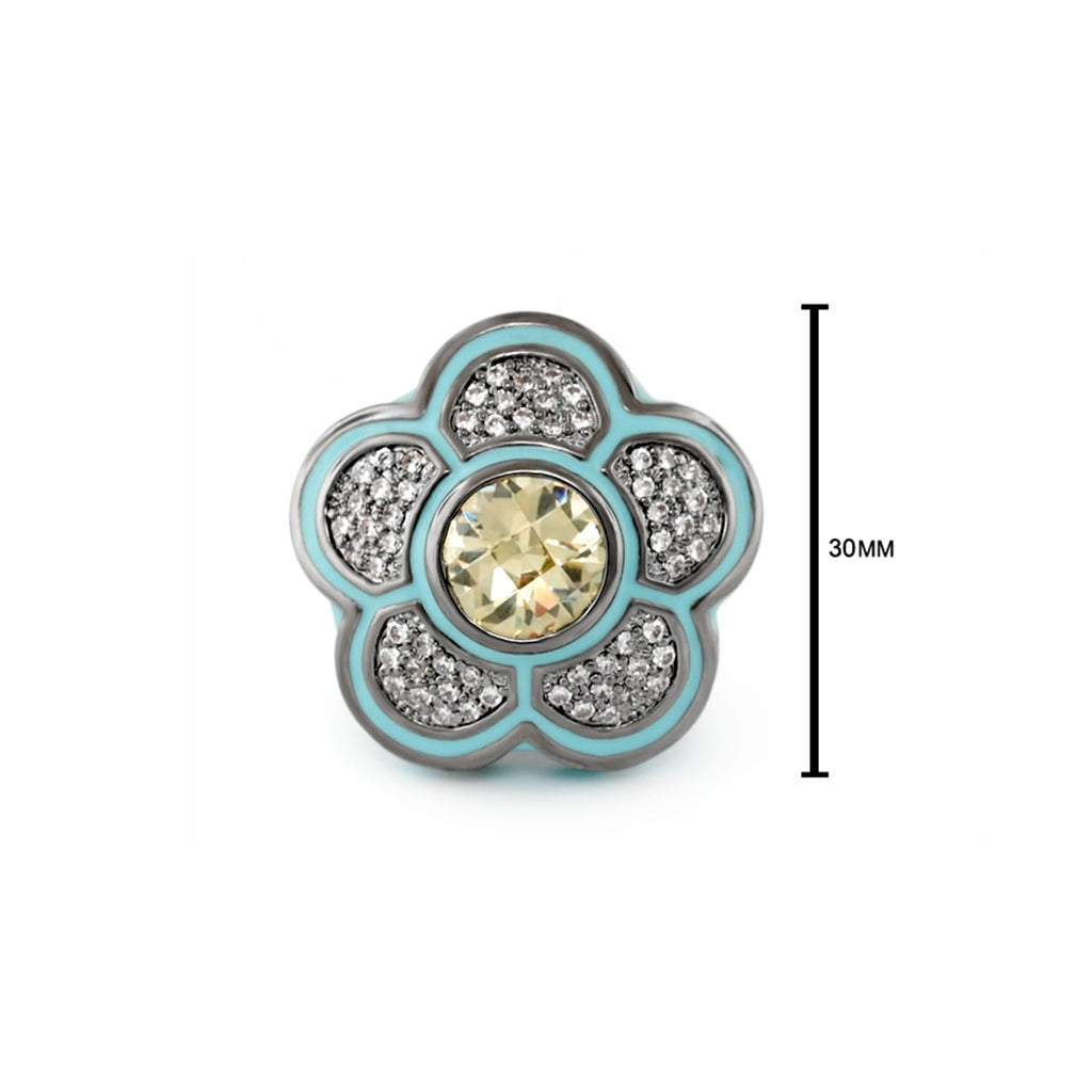 Daisy Swirl Cocktail Ring