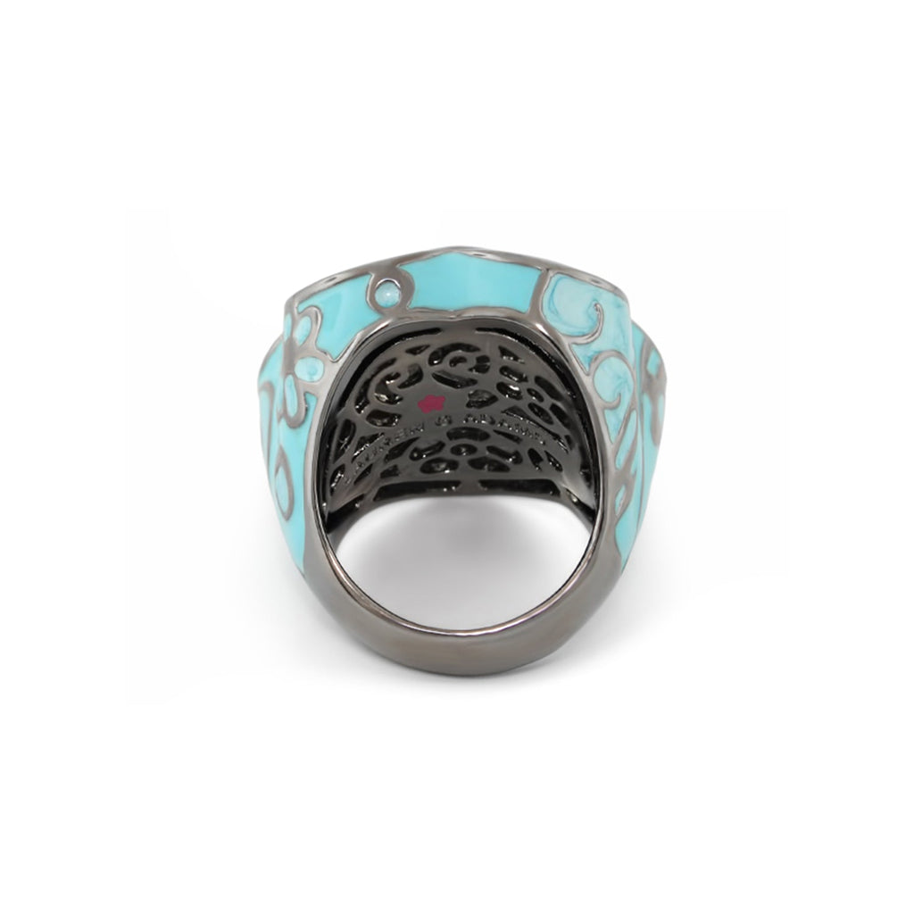 Daisy Swirl Cocktail Ring