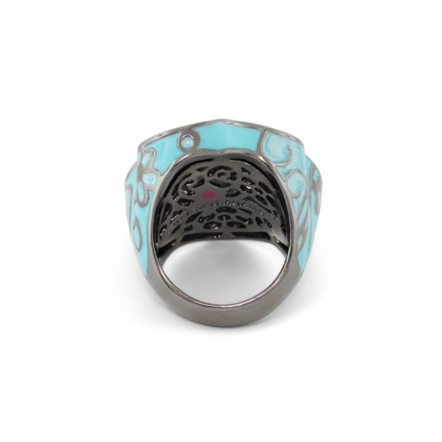 Daisy Swirl Cocktail Ring