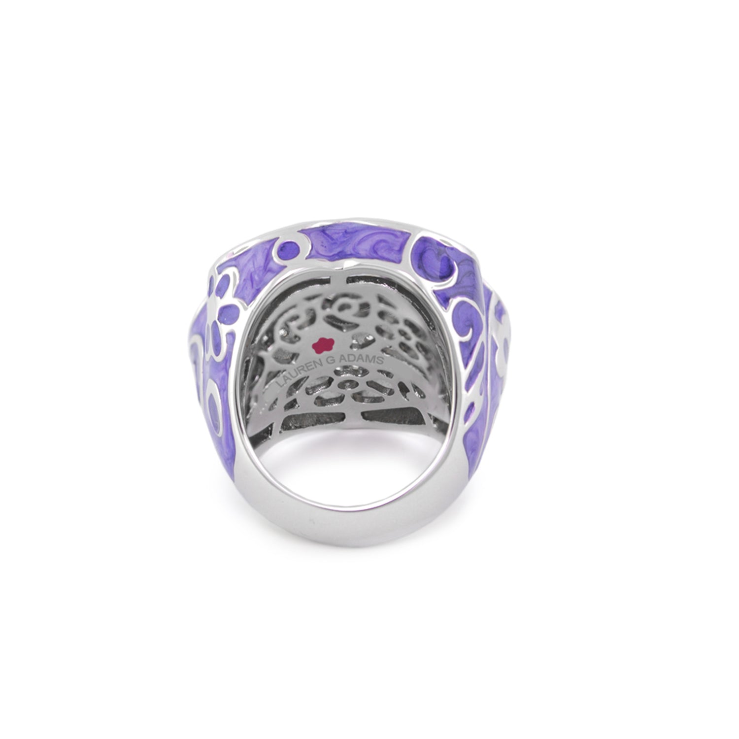 Daisy Swirl Cocktail Ring