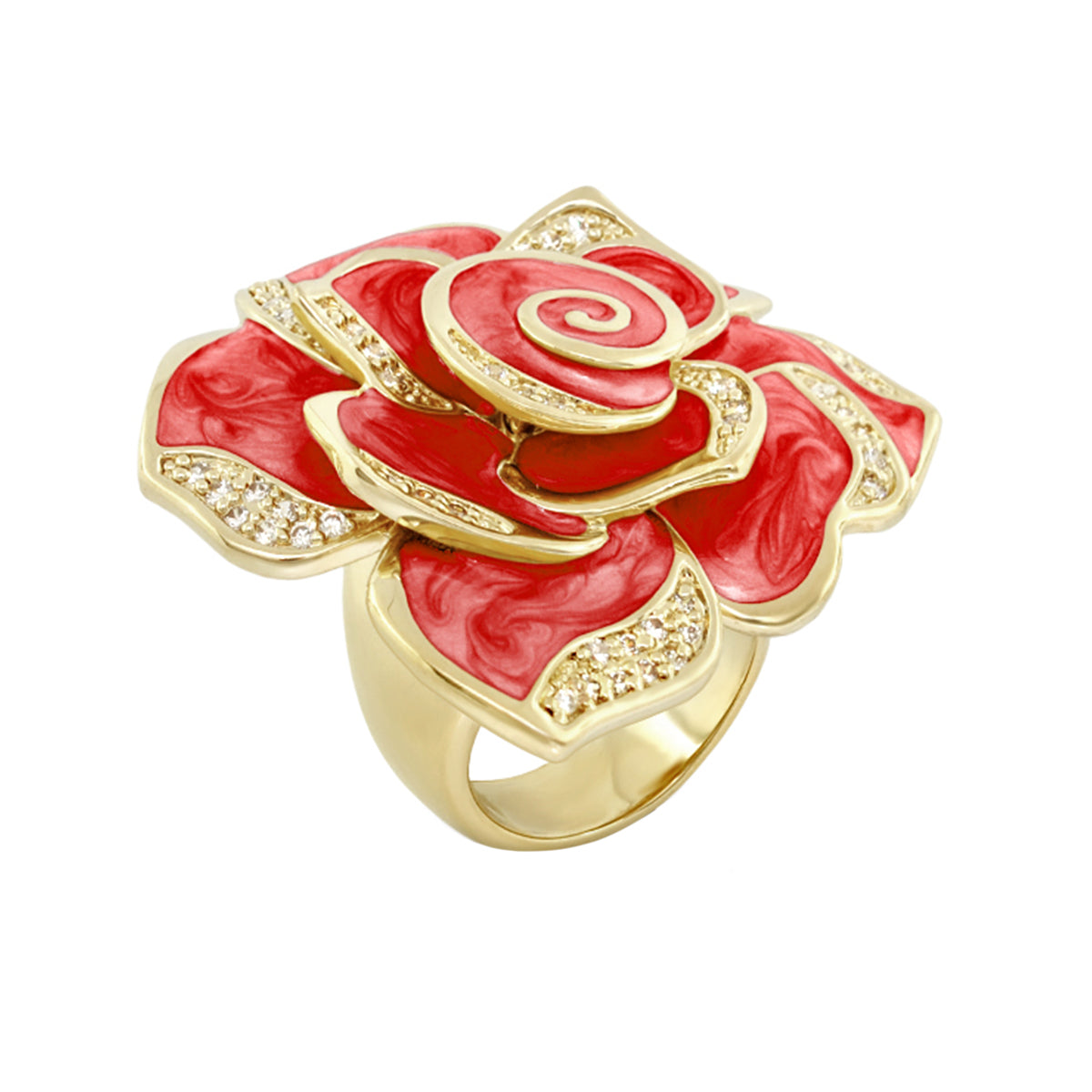 Rose Cocktail Ring