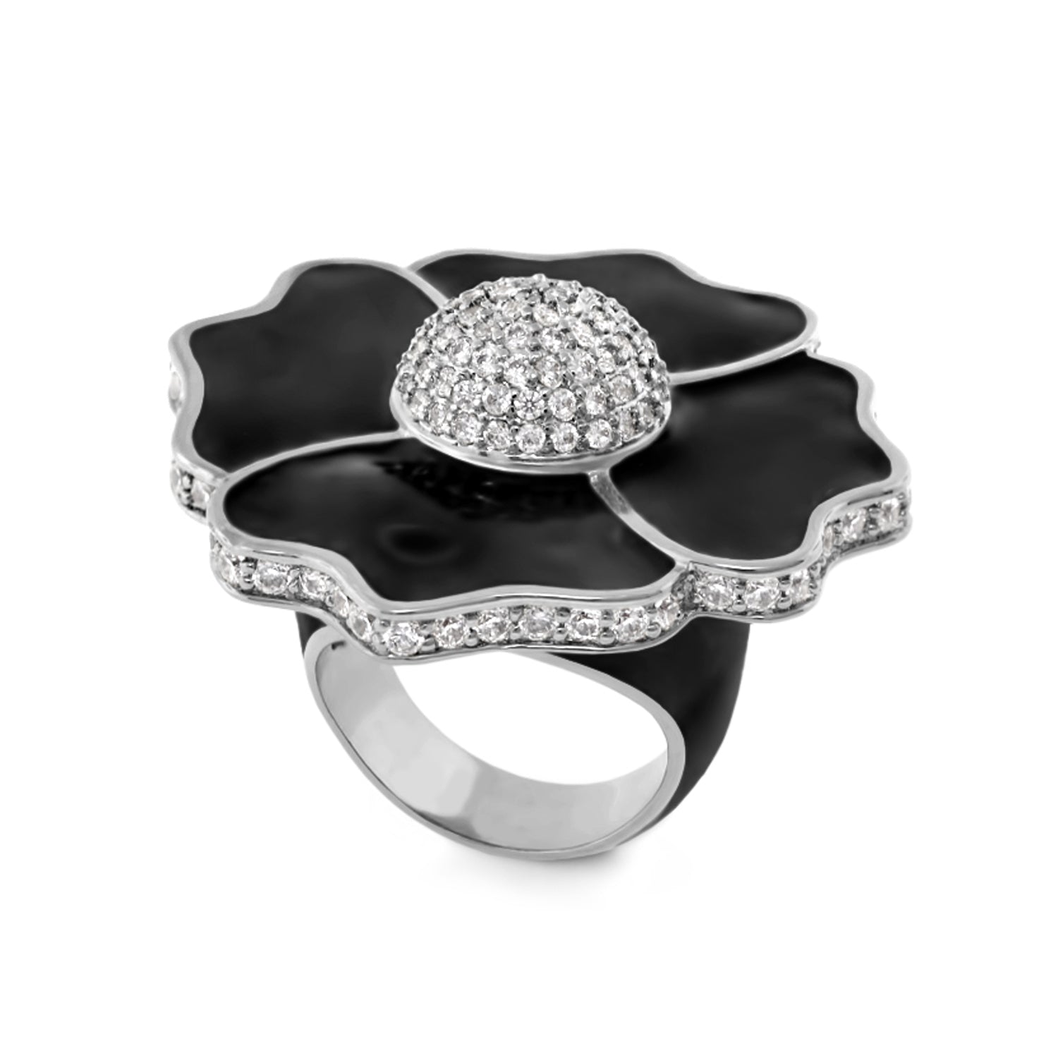 Poppy Love Cocktail Ring