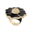 Poppy Love Cocktail Ring