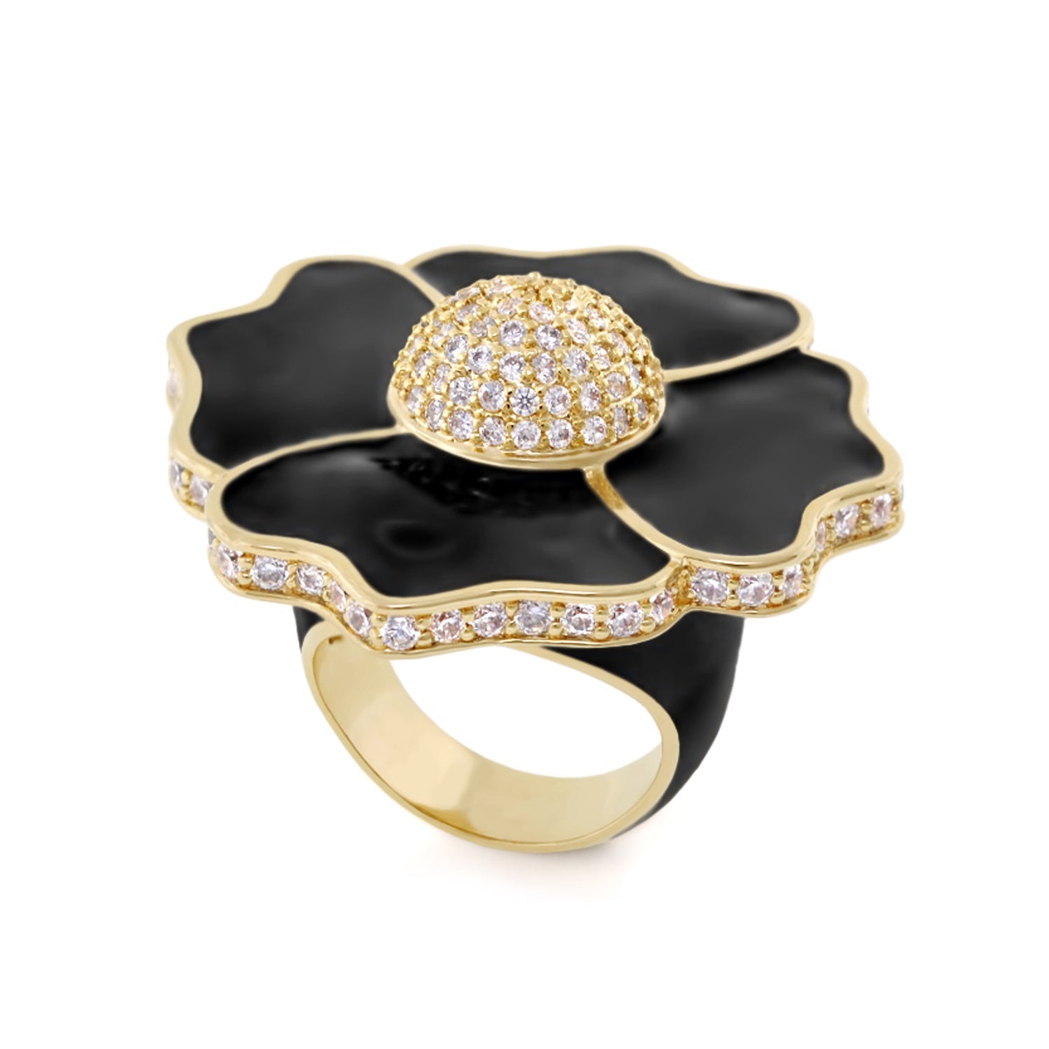 Poppy Love Cocktail Ring