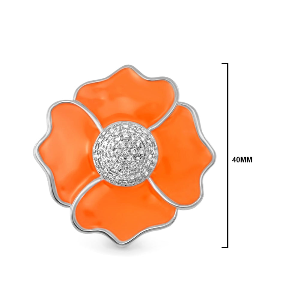 Poppy Love Cocktail Ring