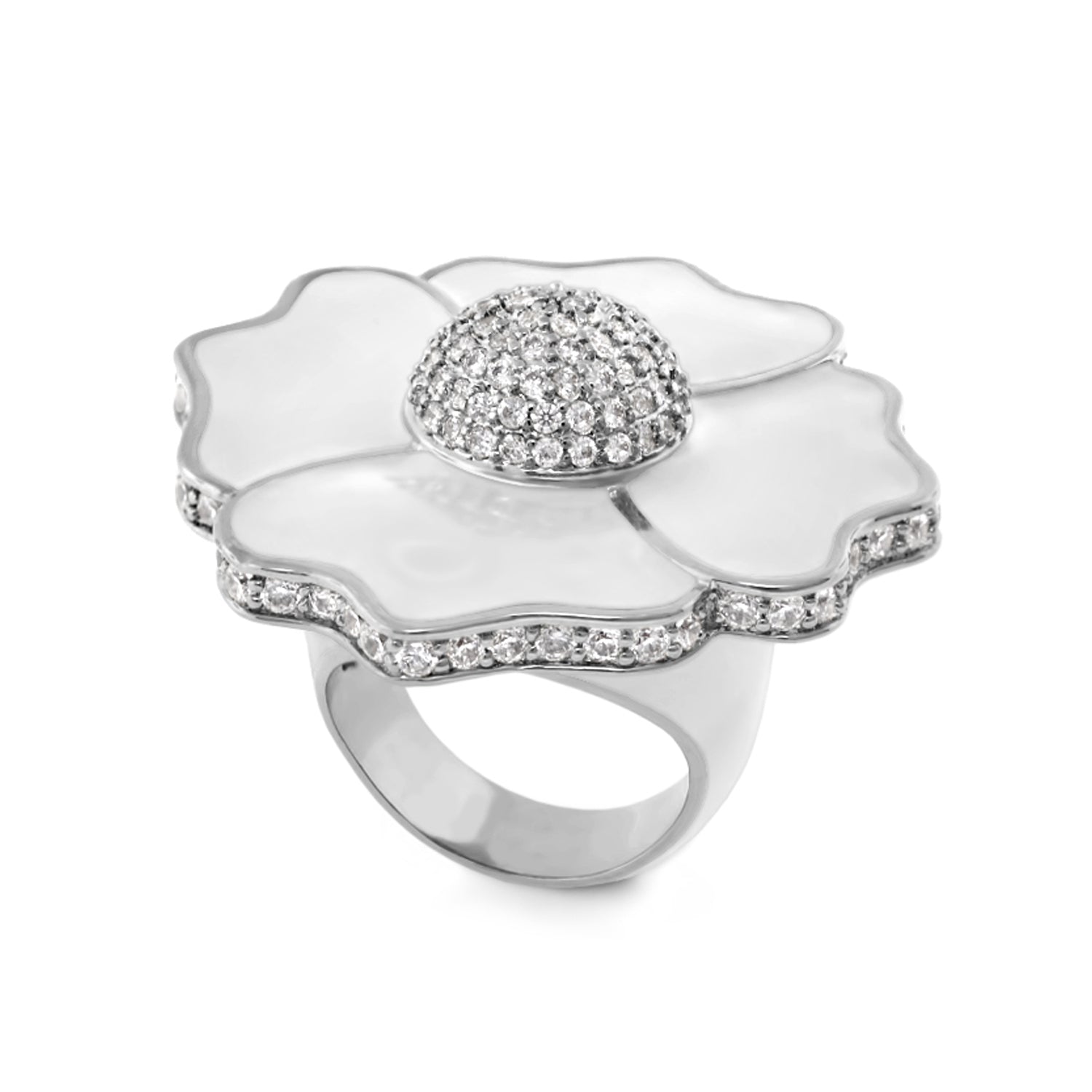 Poppy Love Cocktail Ring