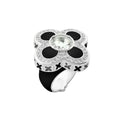 Floral Knight Cocktail Ring