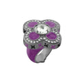 Floral Knight Cocktail Ring