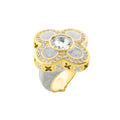Floral Knight Cocktail Ring