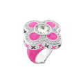 Floral Knight Cocktail Ring