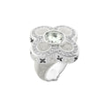 Floral Knight Cocktail Ring