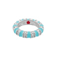Stripe Tease Stackable Ring