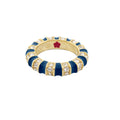 Stripe Tease Stackable Ring