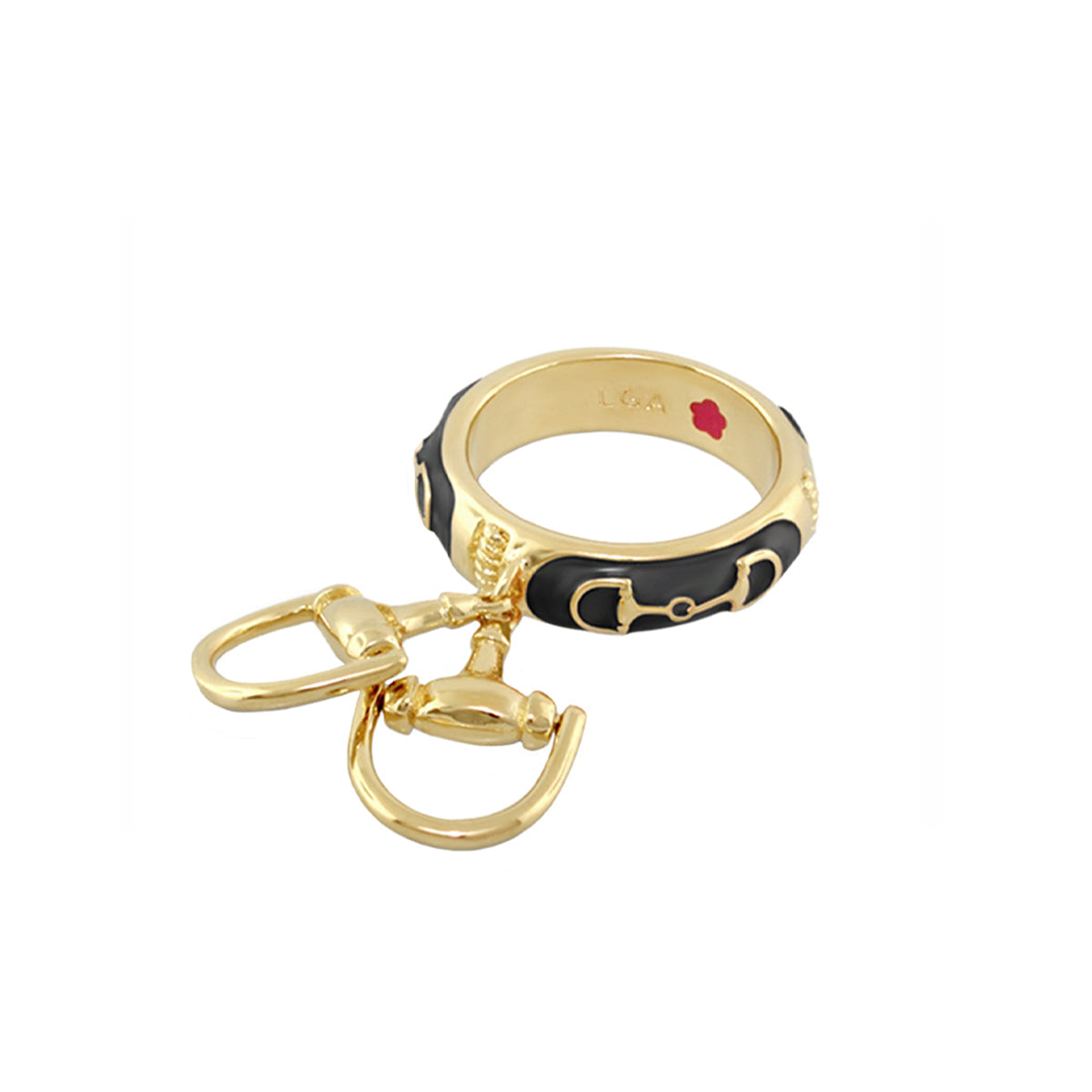 Equestrian Stirrup Ring