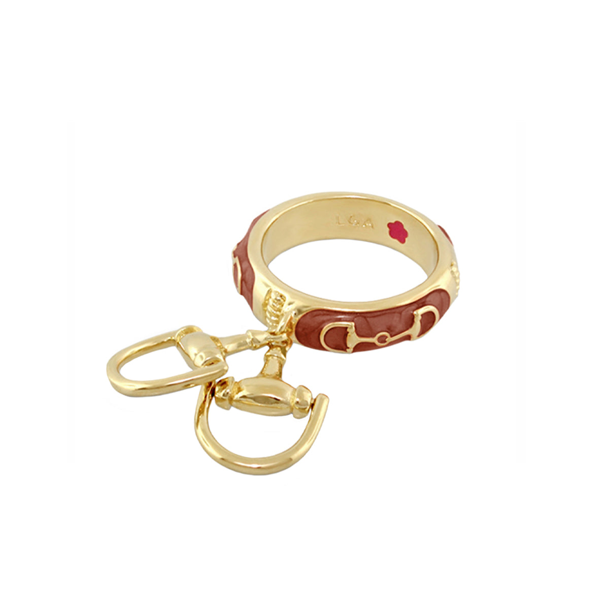 Equestrian Stirrup Ring