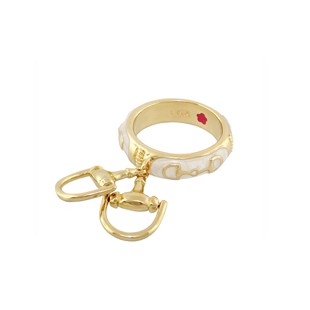 Equestrian Stirrup Ring