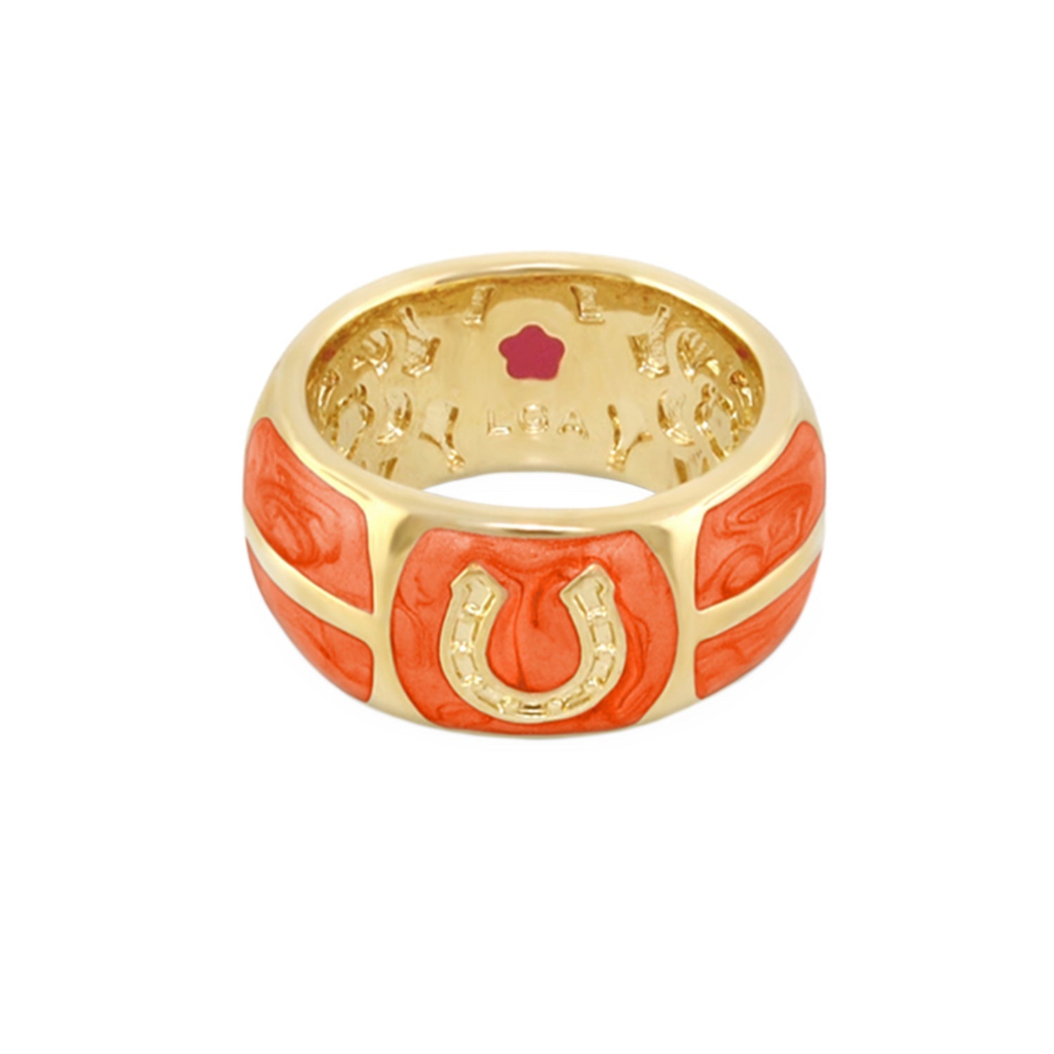 Equestrian Horseshoe Ring