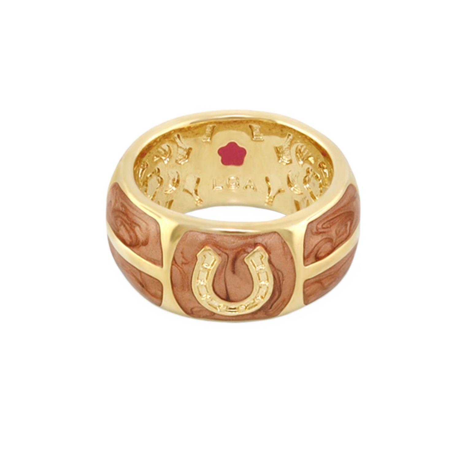 Equestrian Horseshoe Ring