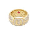 Equestrian Horseshoe Ring