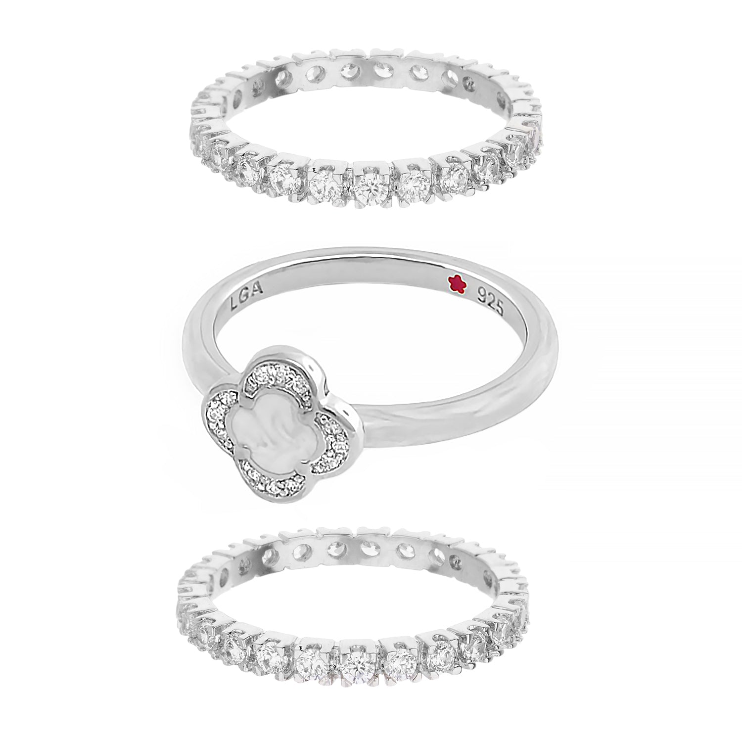 Layers of Love Ring Set of 3