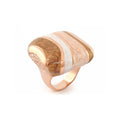 Stripes of Pave Cocktail Ring