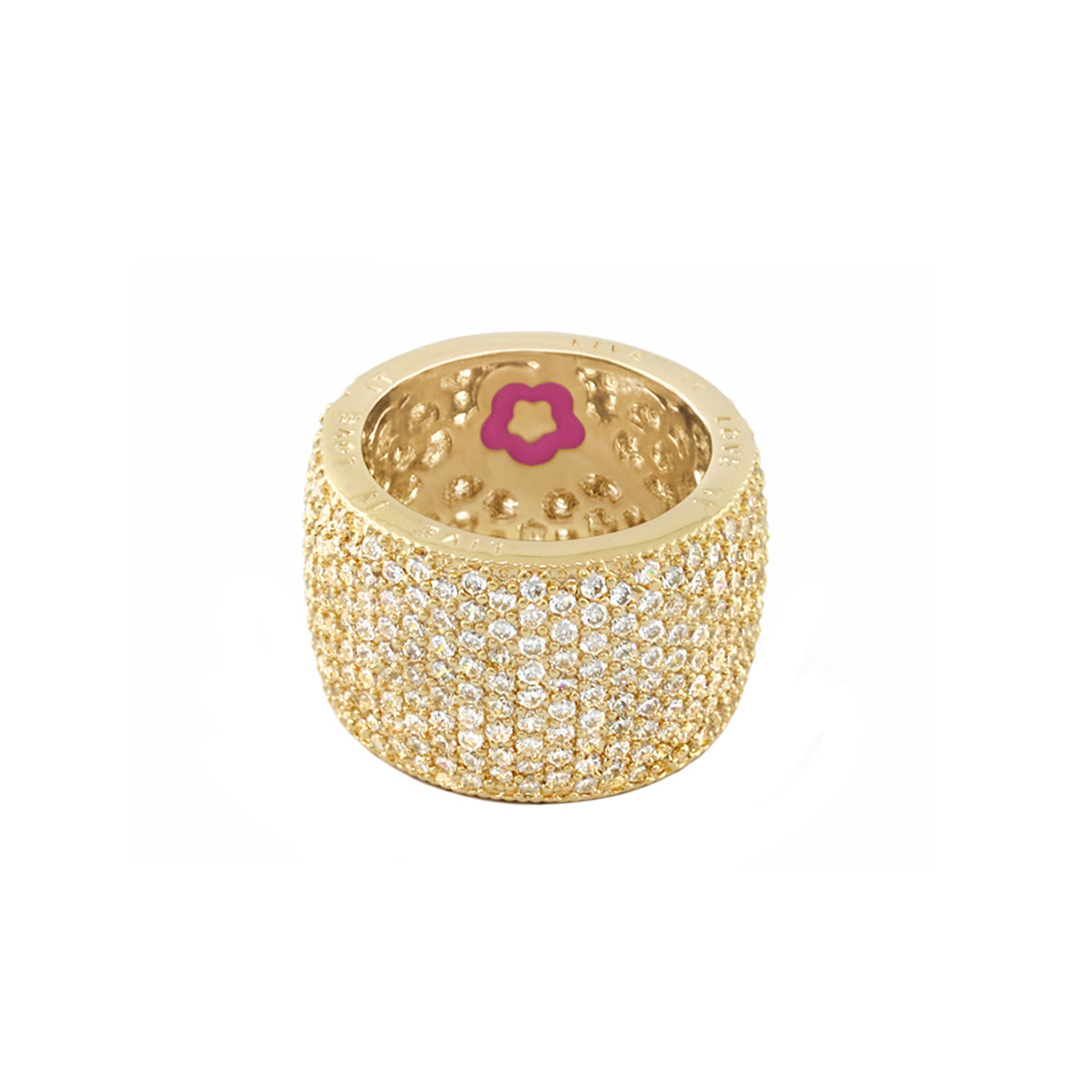 Shimmer & Glimmer Eternity Band