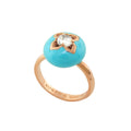 Starry Nights Turquoise Gemstone Ring