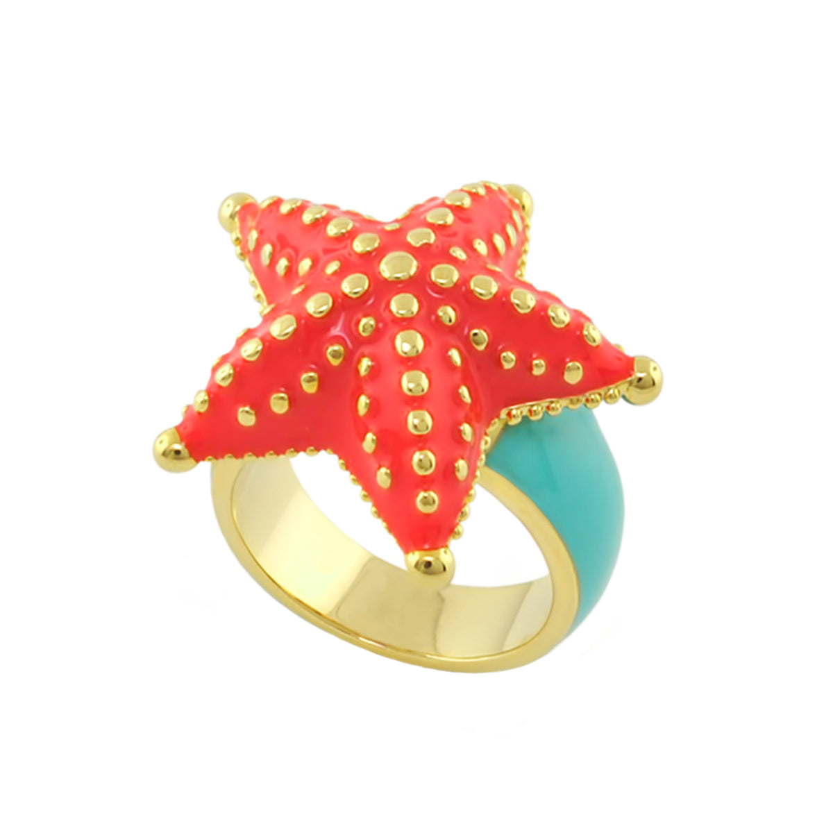 Eau Starfish Cocktail Ring