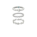 Sydney Leigh Starfish & Anchor Rings Set of 3