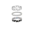 Sydney Leigh Heart Rings Set of 3