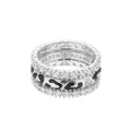 Sweet Leopard Ring Set