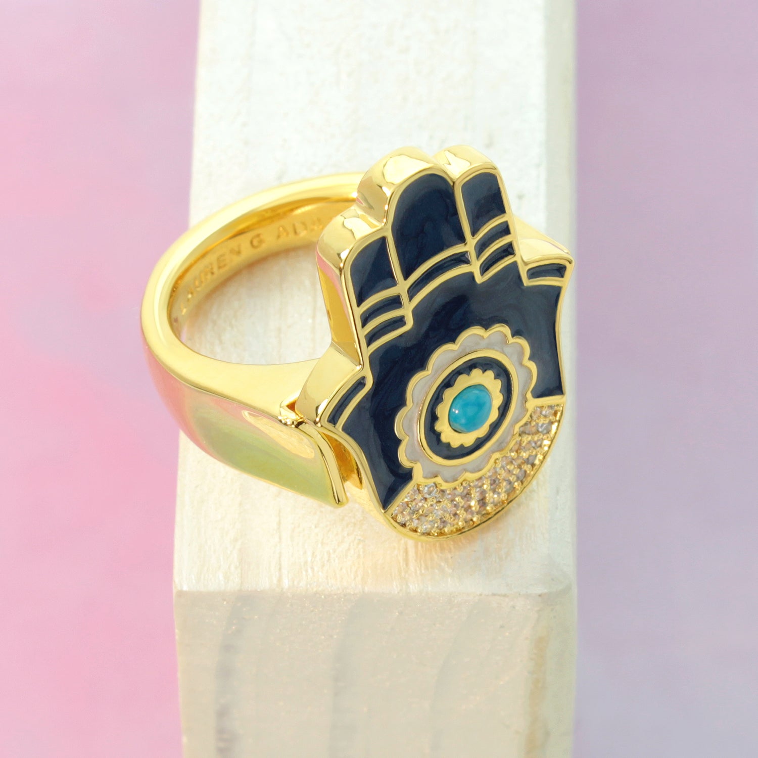 Lucky Hamsa Ring