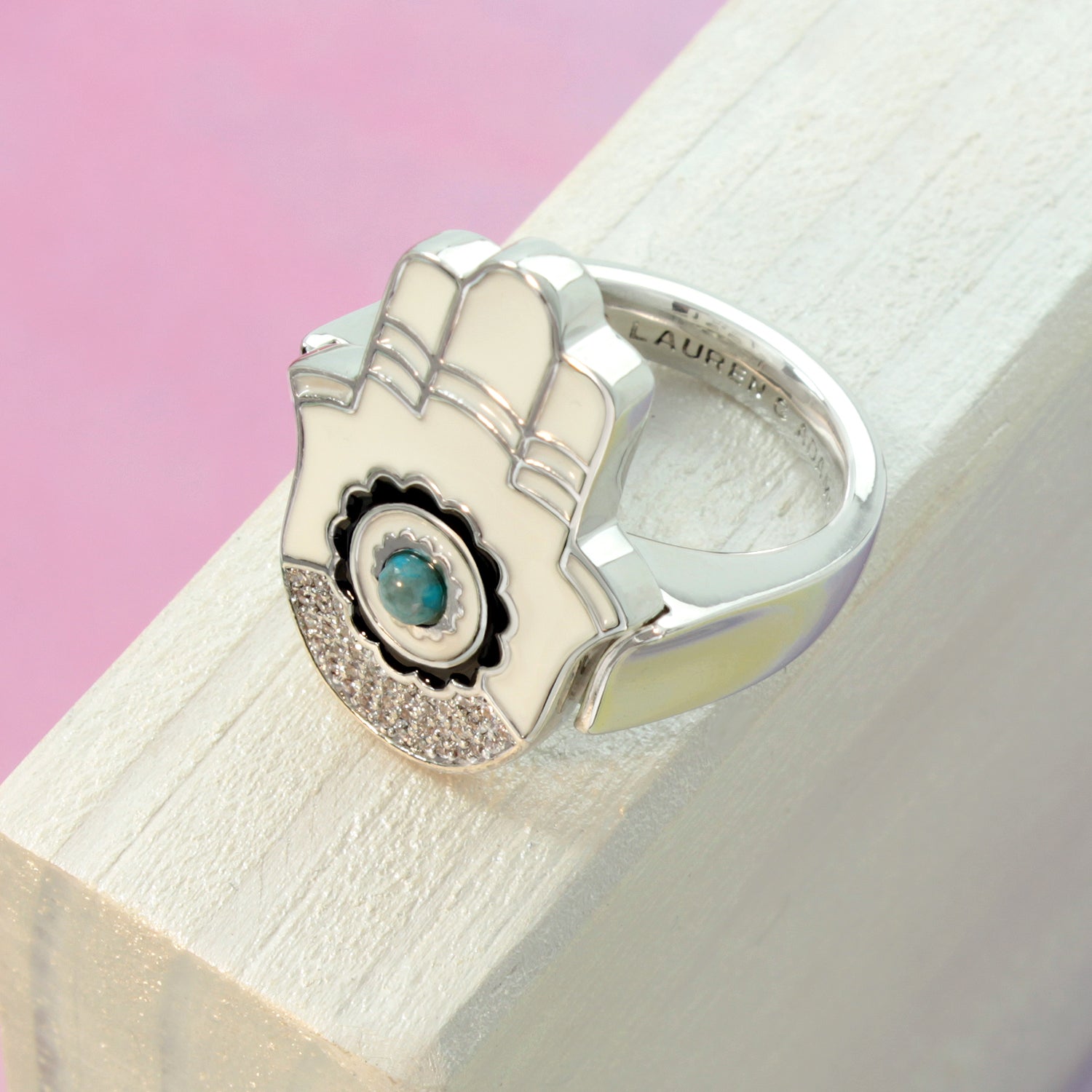 Lucky Hamsa Ring