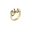 Ring With Message ''chic''