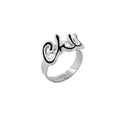 Ring With Message ''chic''