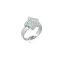 Children's Pave Star Ring