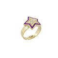 Children's Pave Star Ring