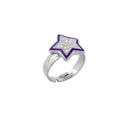 Children's Pave Star Ring