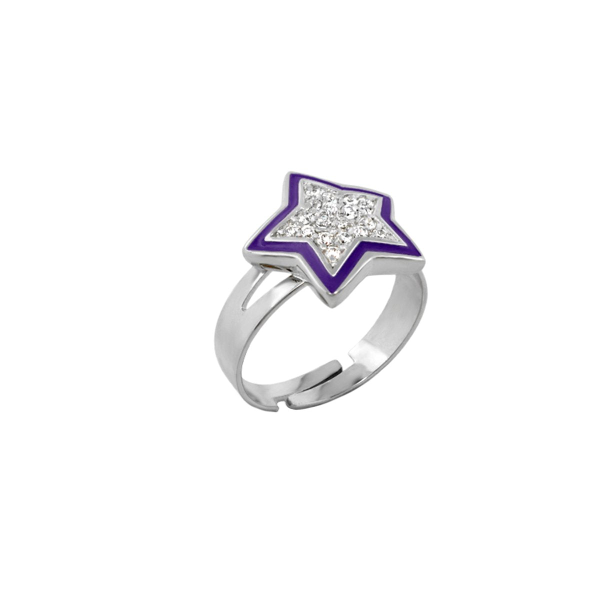 Children's Pave Star Ring